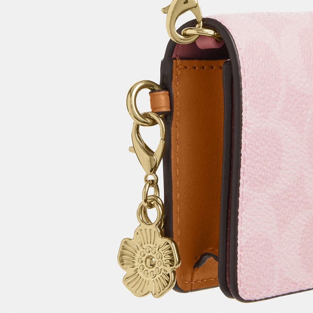 COACH Mini Wallet On A Chain
In Signature Canvas With Charms - Picture 5 of 17